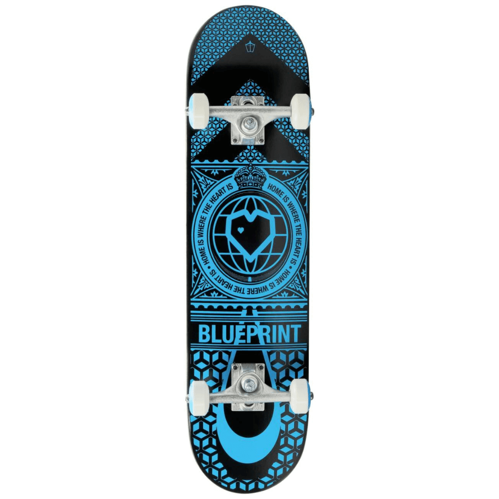 Blueprint Home Heart Skateboard Completo 7.75_3