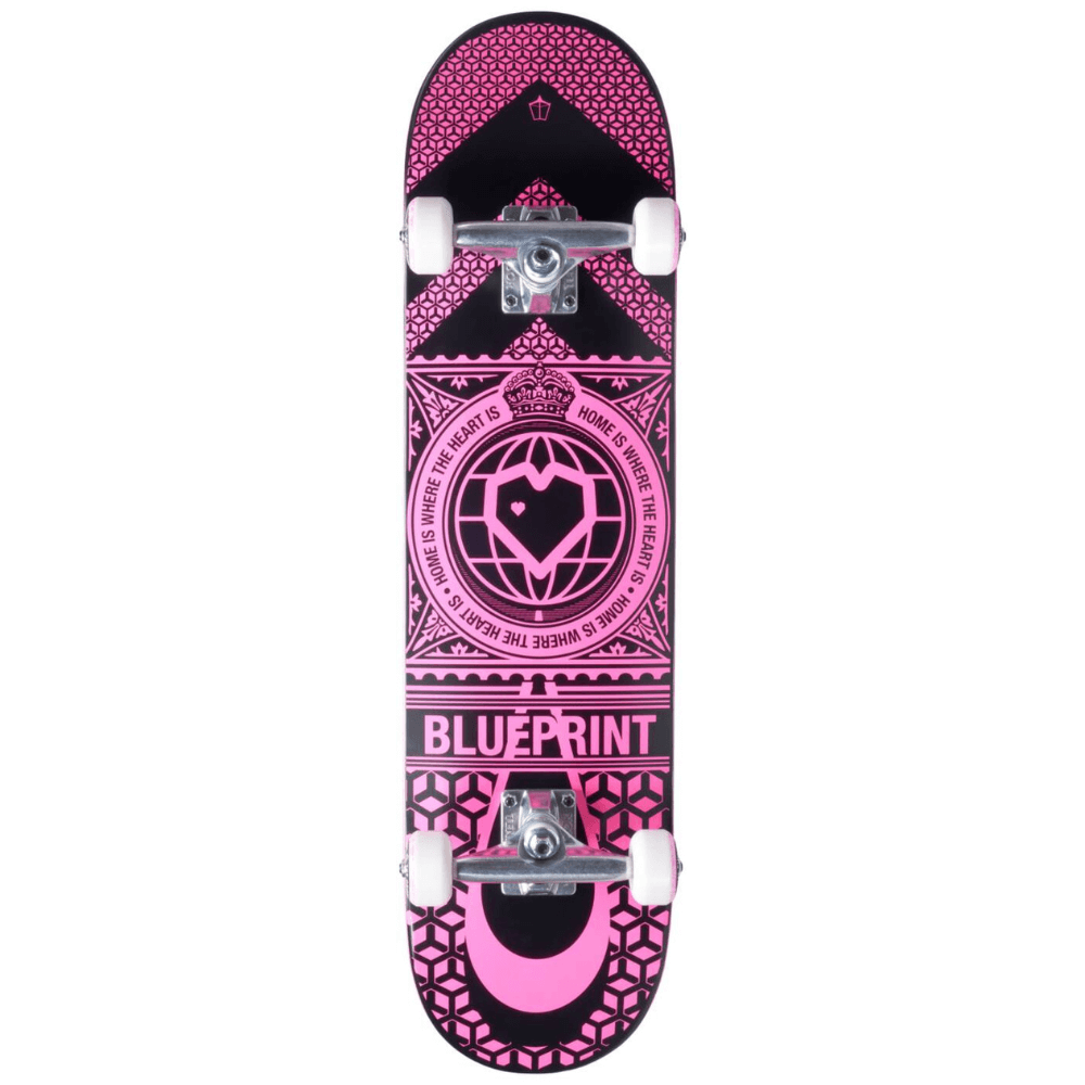 Blueprint Home Heart Skateboard Completo 7.75_6