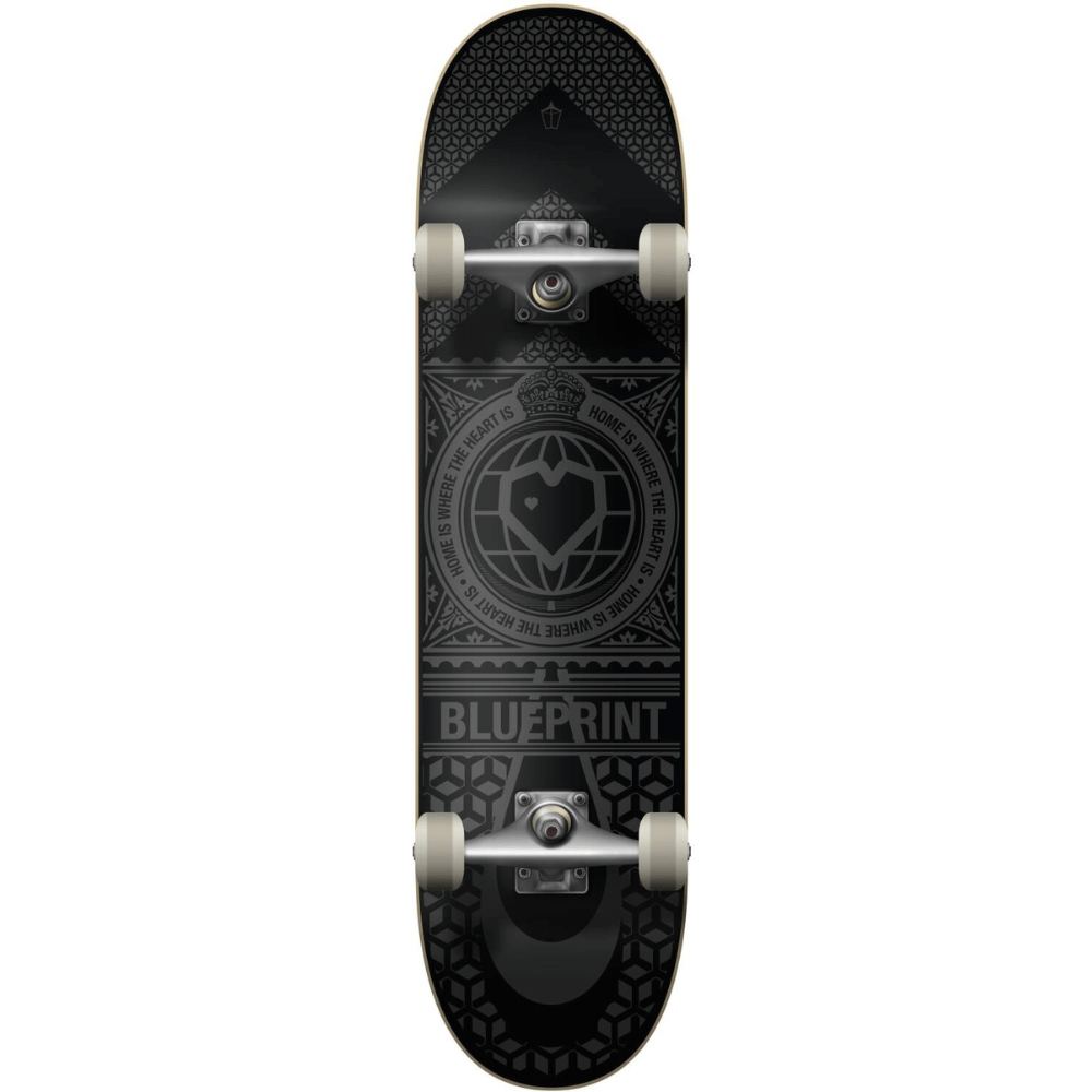 Blueprint Home Heart Skateboard Completo 7.75_7