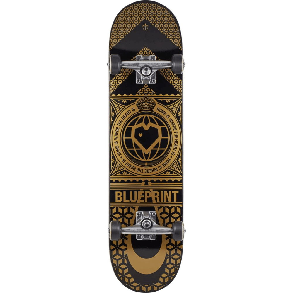 Blueprint Home Heart Skateboard Completo 8.125_3