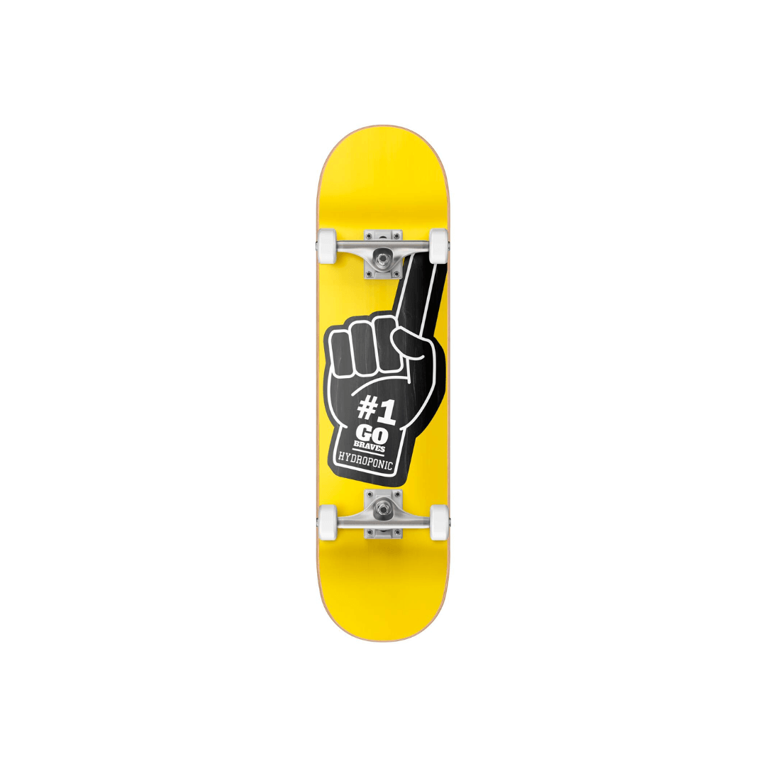 Hydroponic Hand Skateboard Completo 7.785" - Yellow