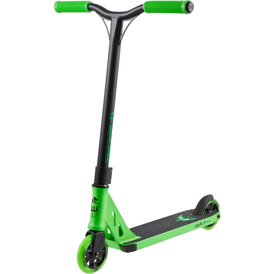 Longway Summit Mini Monopattino Freestyle verde