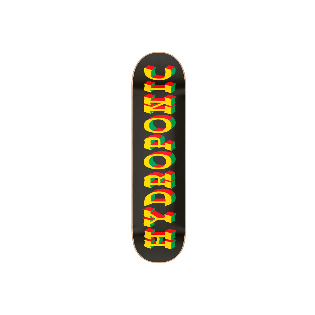 Hydroponic West Tavola Skateboard 8.375" - Black-rasta