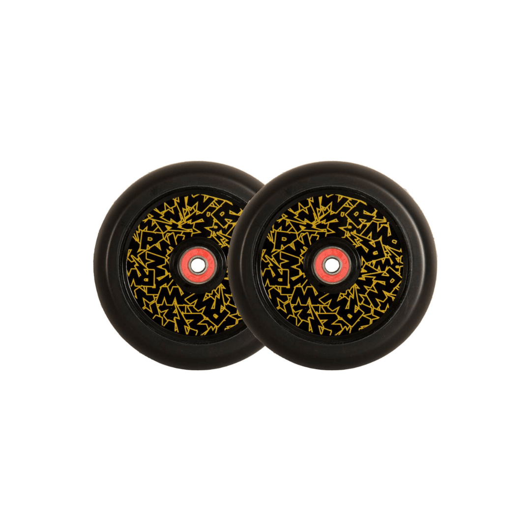 Nitro Circus RW Hollowcore Ruote Monopattino Pacco da 2 120mm - Nero