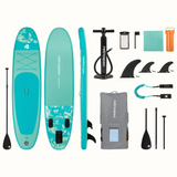 Retrospec Weekender 10' Plus SUP Gonfiabile  Seafoam Tiedye