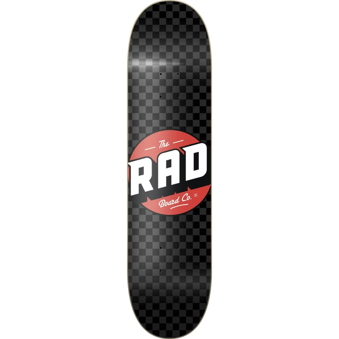 RAD Checker Deck Skate Nero