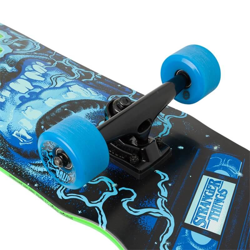 Santa Cruz - Stranger Things Roskopp Face 9.5in x 31in Cruzer 80s Cruzer3 (1)