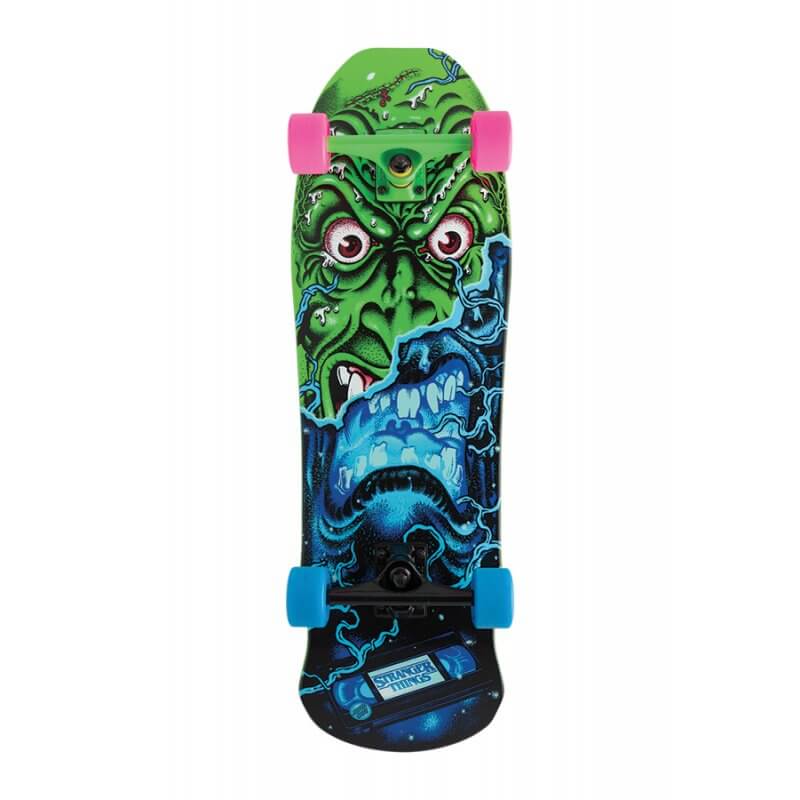 Santa Cruz - Stranger Things Roskopp Face 9.5in x 31in Cruzer 80s Cruzer6 (1)