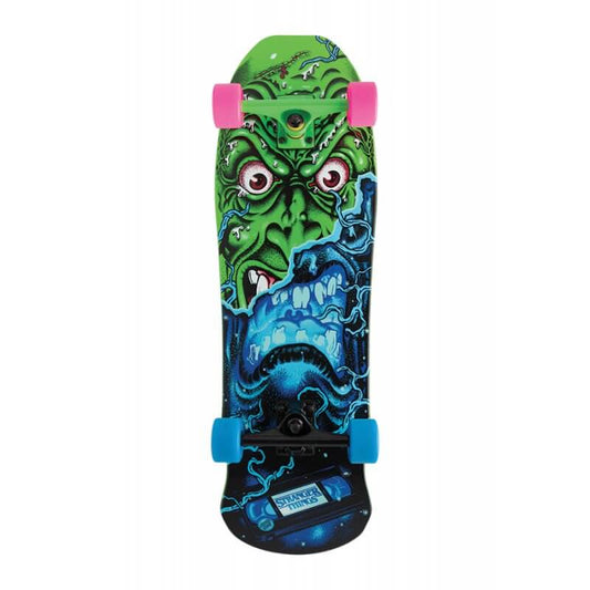 Santa Cruz - Stranger Things Roskopp Face 9.5in x 31in Cruzer 80s Cruzer6 (1)
