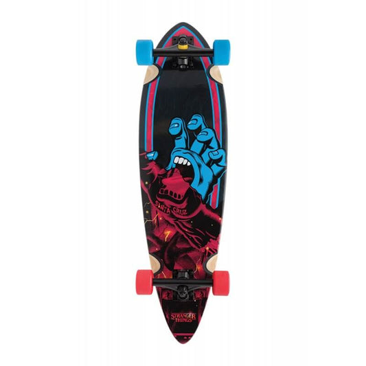 Santa Cruz - Stranger Things Screaming Hand 9.20in x 33in Cruzer Pintail (1)