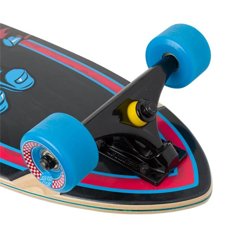 Santa Cruz - Stranger Things Screaming Hand 9.20in x 33in Cruzer Pintail2 (1)