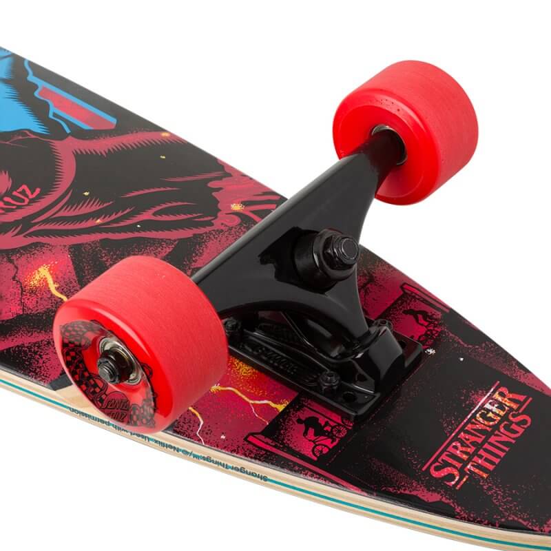 Santa Cruz - Stranger Things Screaming Hand 9.20in x 33in Cruzer Pintail3 (1)