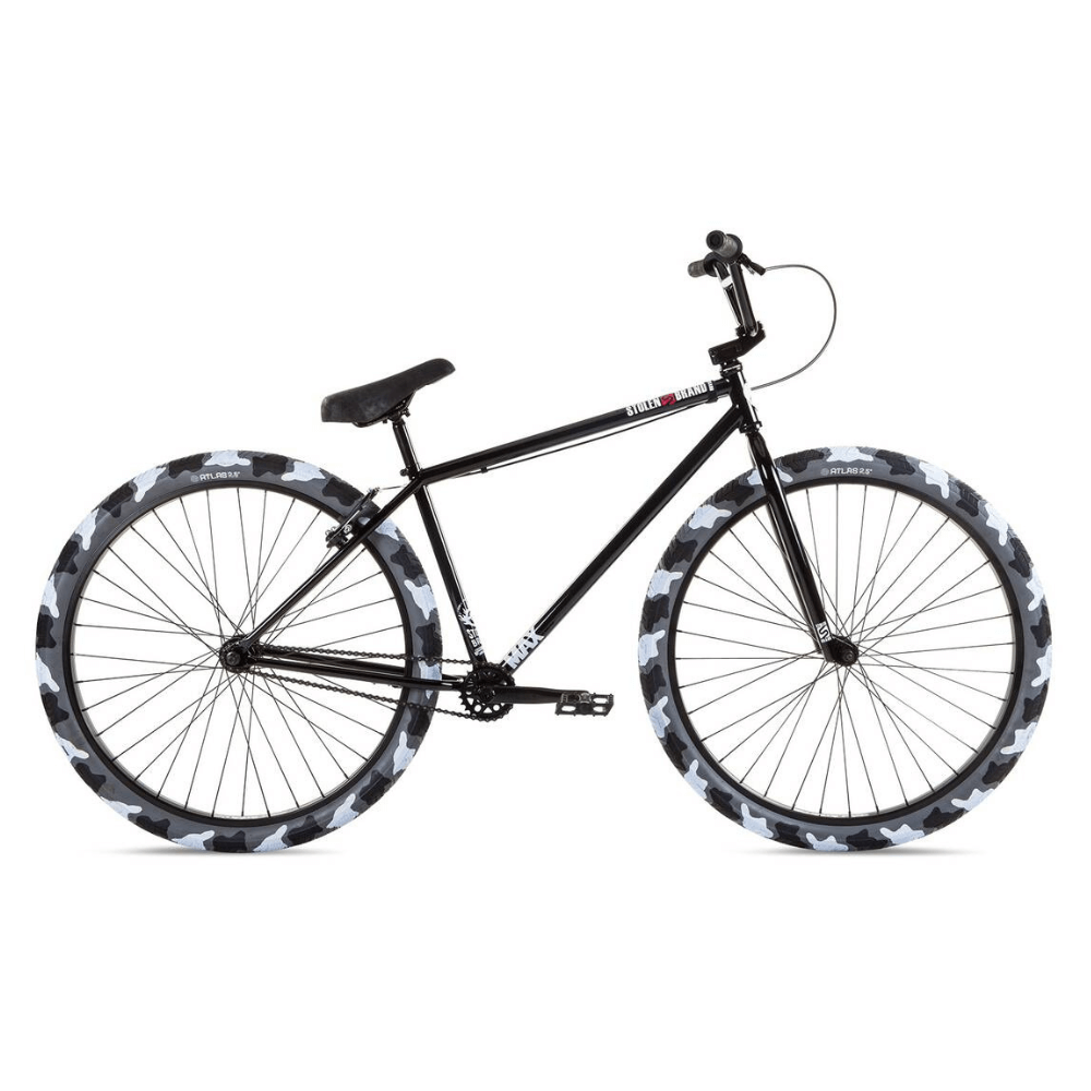 Stolen Max 29'' Cruiser Bike black urban camo