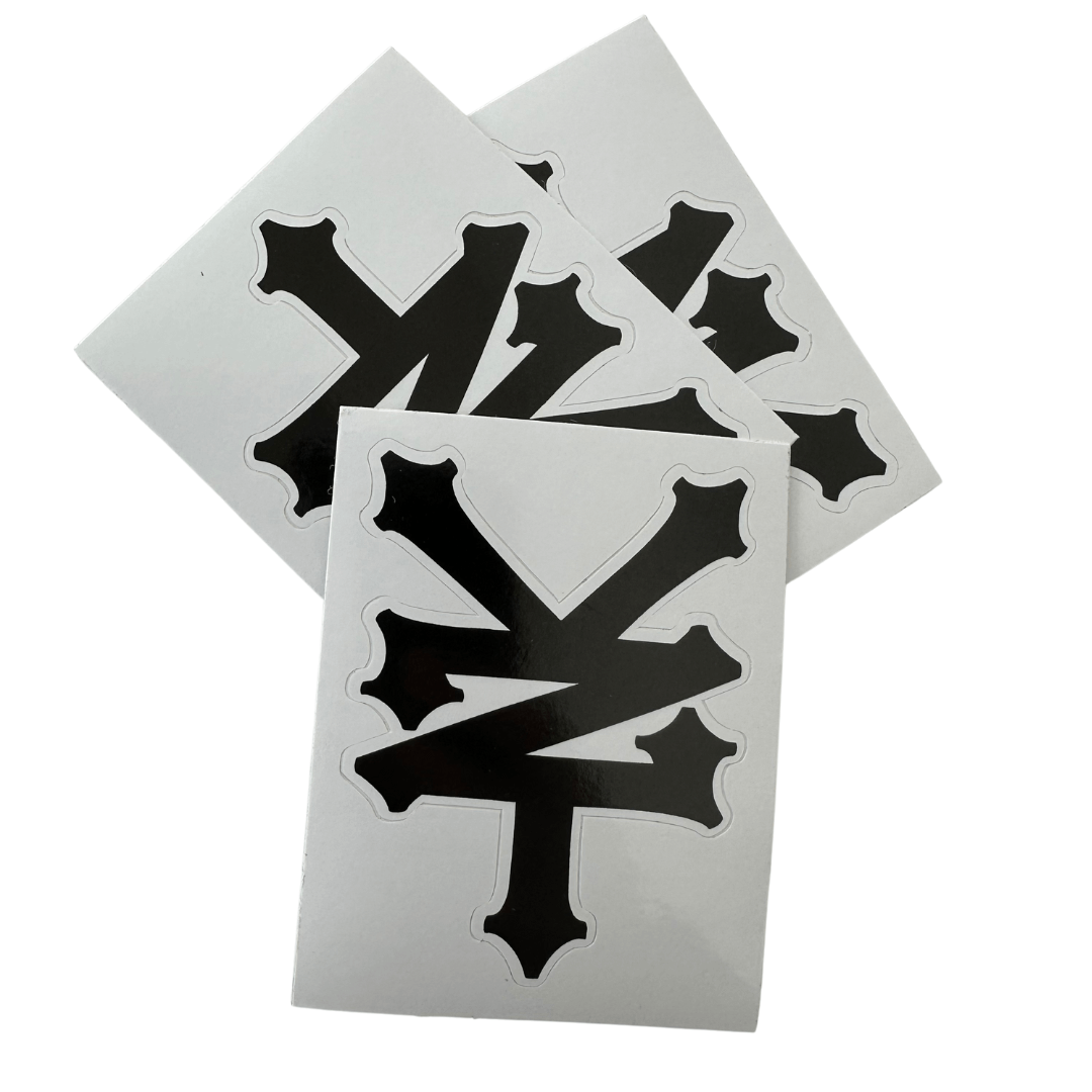 sticker zoo york bianco