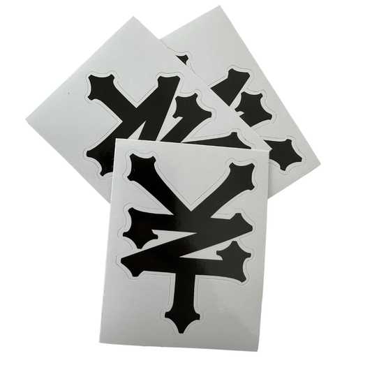 sticker zoo york bianco