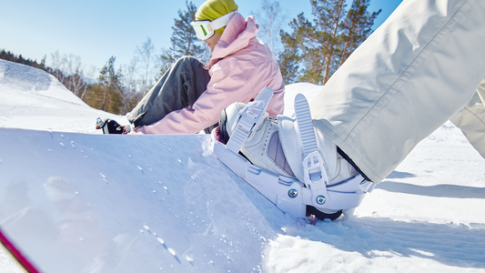 posizionare attacchi snowboard