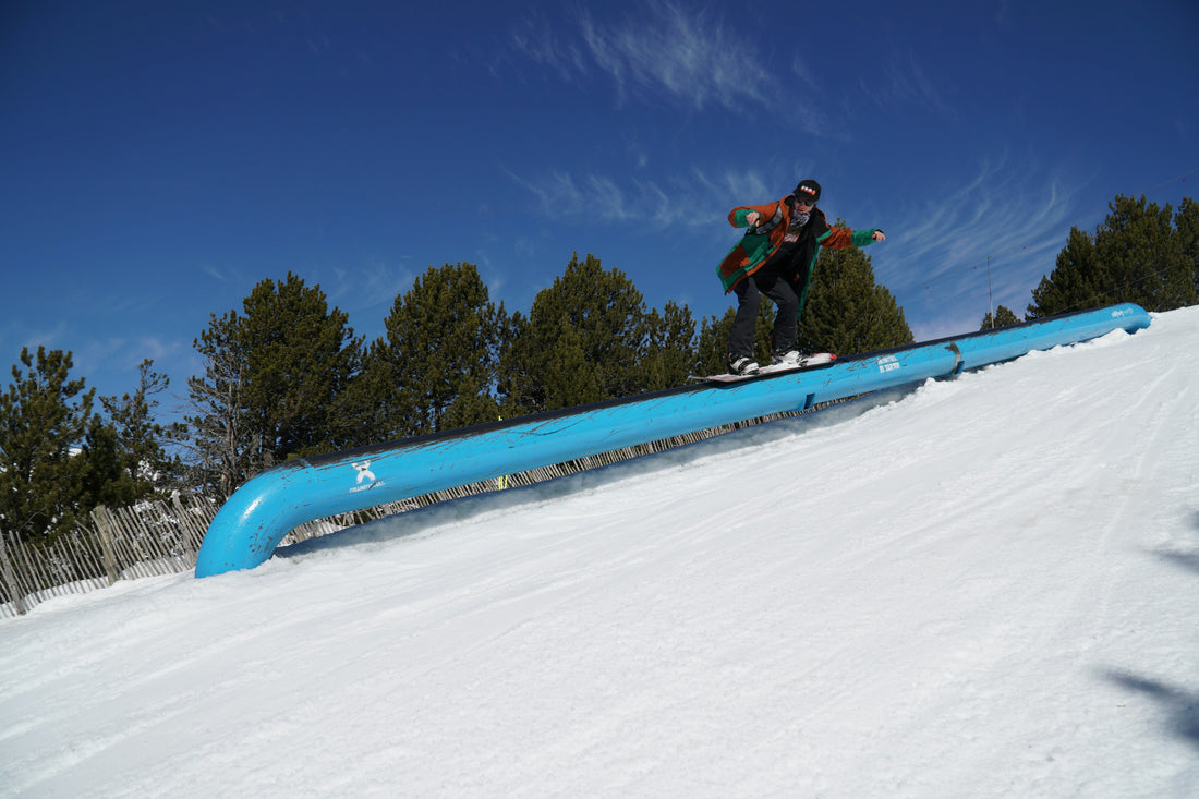 Snowboard Rail: Guida Completa per Affrontare i Rail in Park