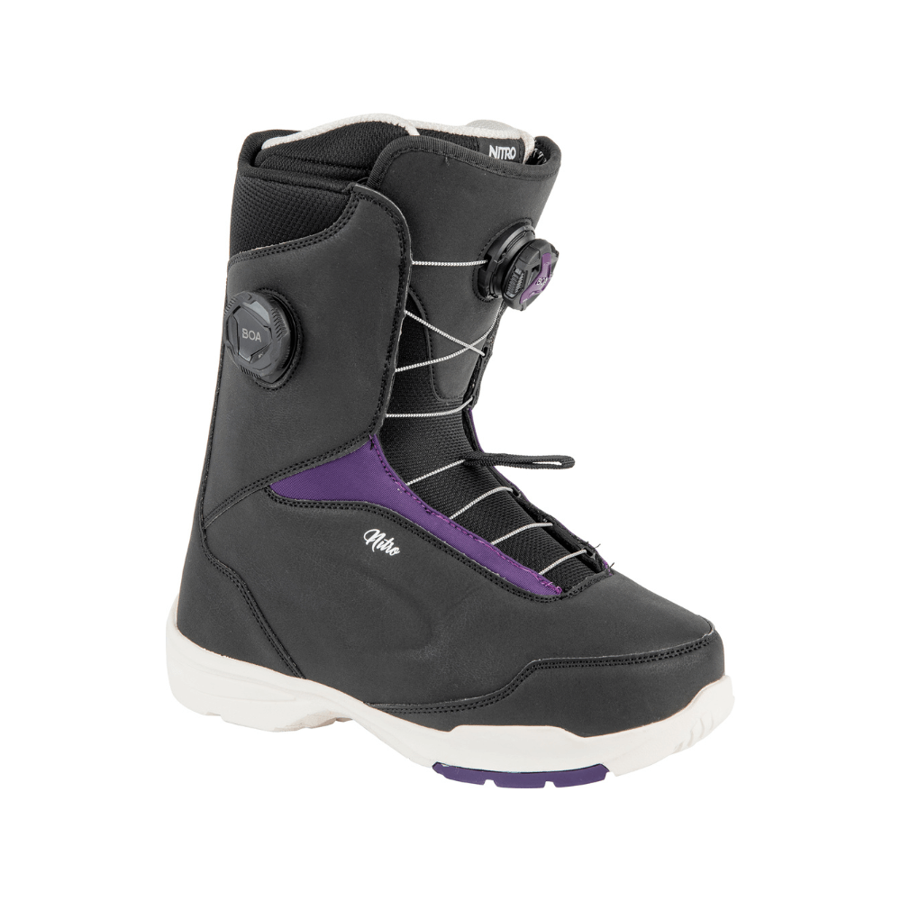 Scarpone Donna Nitro Scala Boa Black/Purple