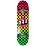 RAD Checkers Progressive Komplett-Skateboard 8