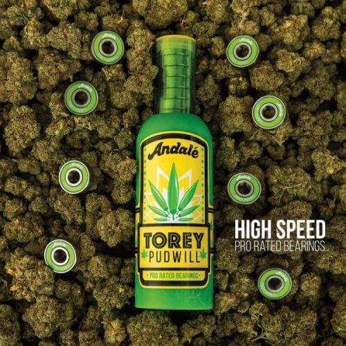 Andalé Bearings - Cuscinetti Torey Pudwill Pro Rated Green