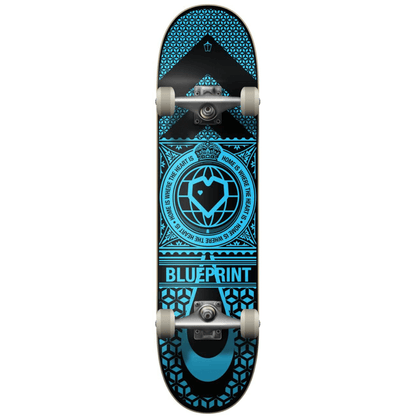 Blueprint Home Heart Skateboard Completo 7.75_8
