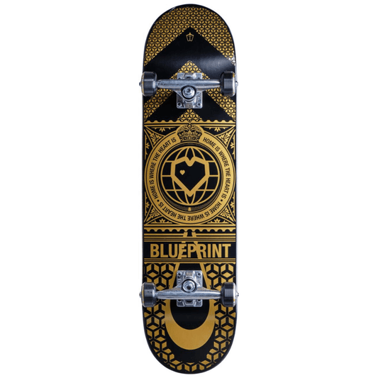 Blueprint Home Heart Skateboard Completo 8.125_
