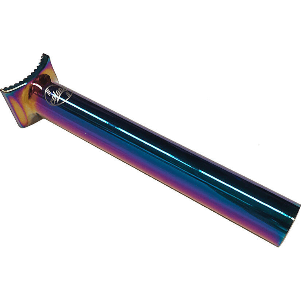Colony Pivotal BMX Seat Post 185mm Rainbow Anodise