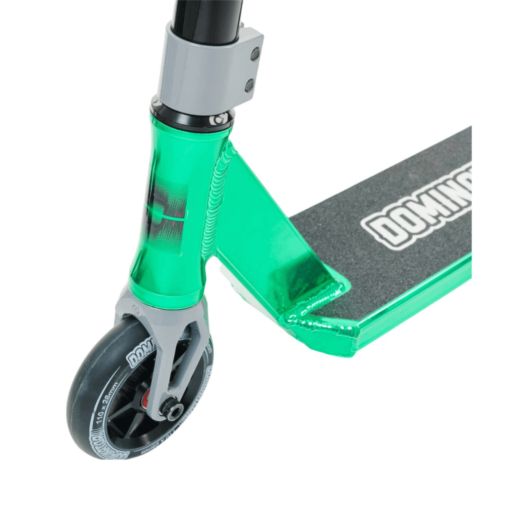 Dominator Team Edition Mini 2019 Monopattino Freestyle (Green Chrome)2