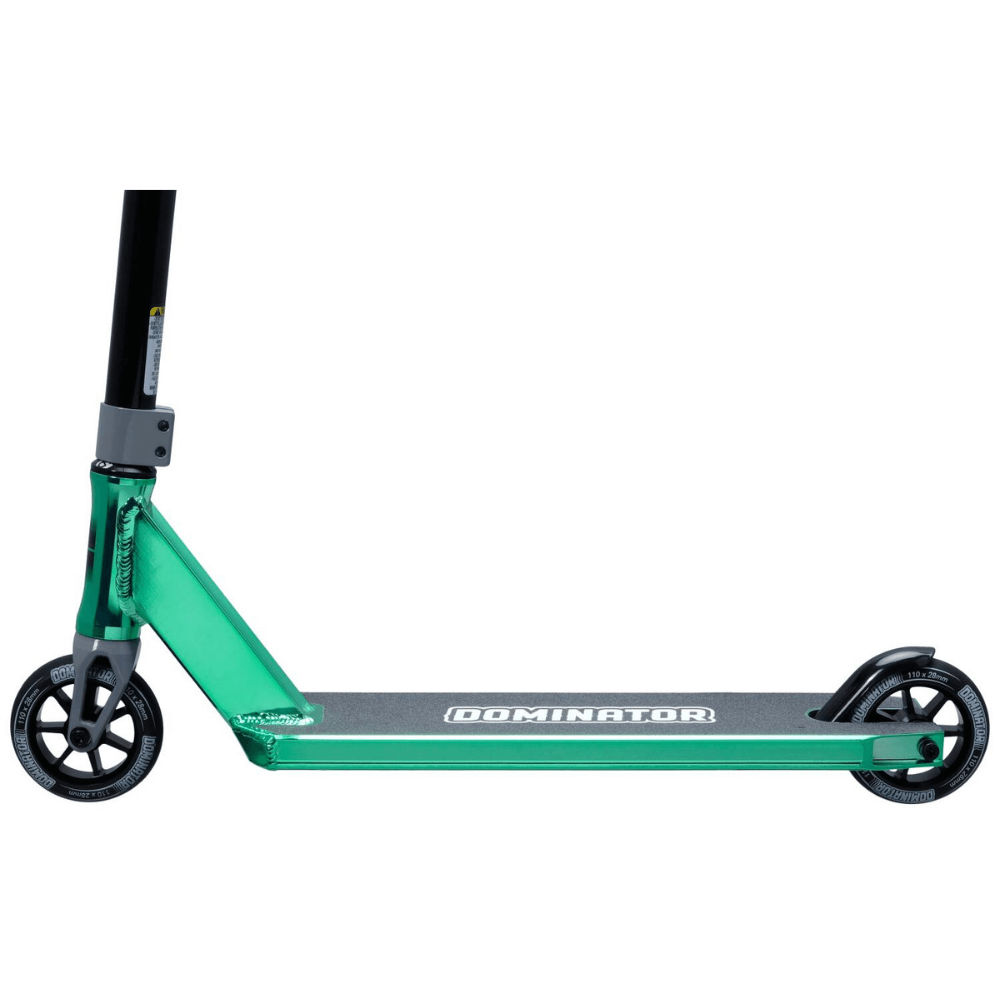 Dominator Team Edition Monopattino Freestyle (Green Chrome)2