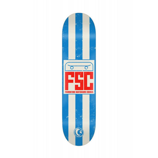 Foundation - Foundation - Foundation - Team Council Blue 8.38" Deck Skate