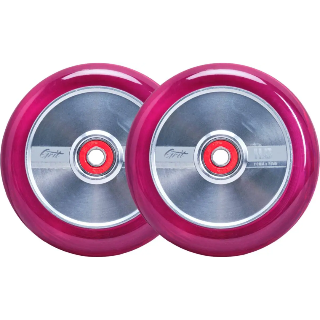 Grit H2O Ruote monopattino freestyle 2-Confezione  110mm