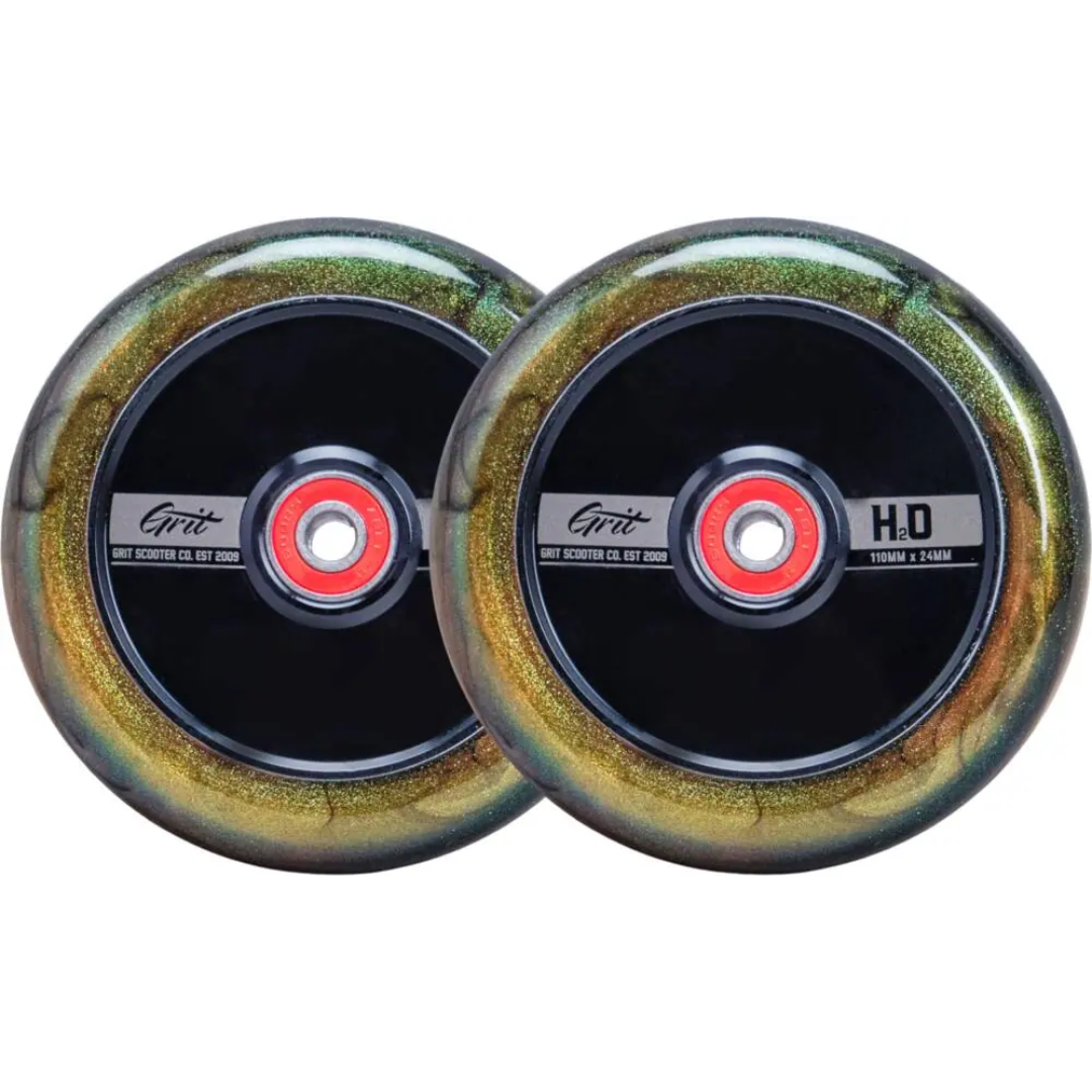 Grit H2O Ruote monopattino freestyle 2-Confezione  110mm