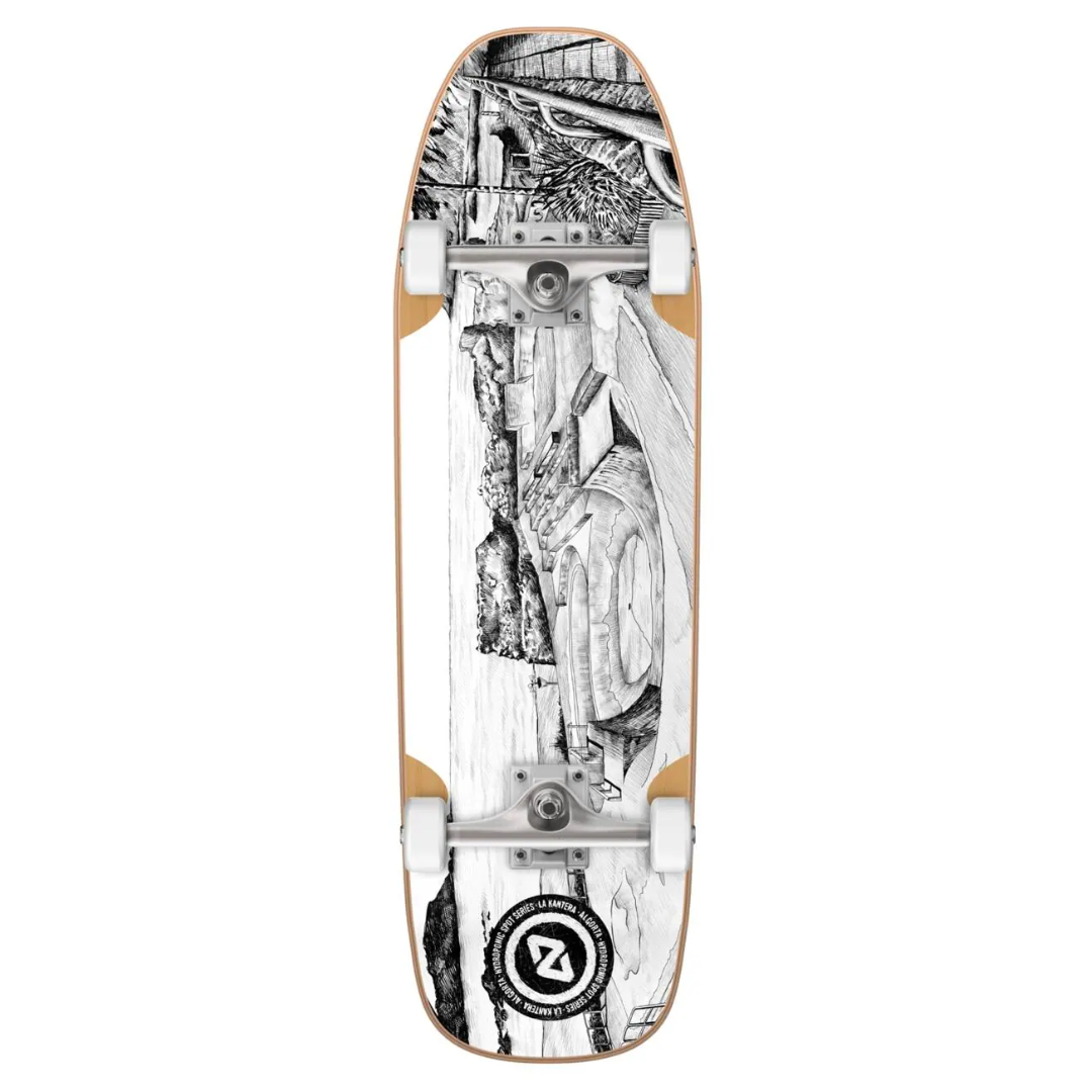 Hydroponic Bullet Pool Shape Skateboard Completo  8.75"