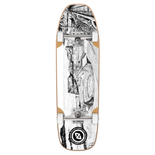 Hydroponic Bullet Pool Shape Skateboard Completo  8.75"