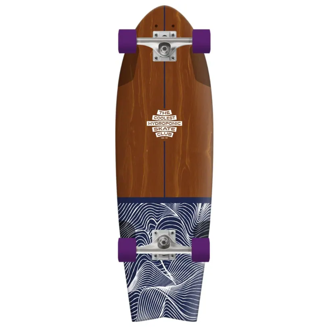 Hydroponic Fish Complete Cruiser Skateboard  31.5" 2