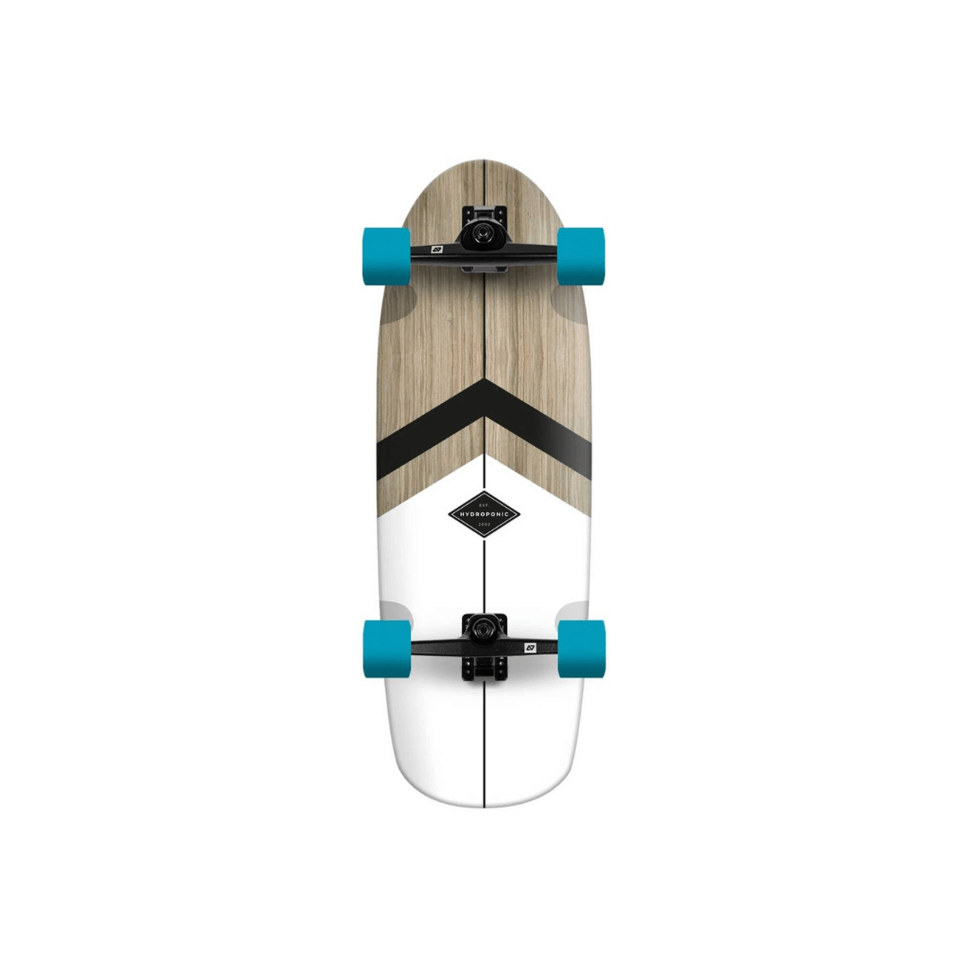 Hydroponic Rounded Complete Surfskate  30" - Classic 3.0 White