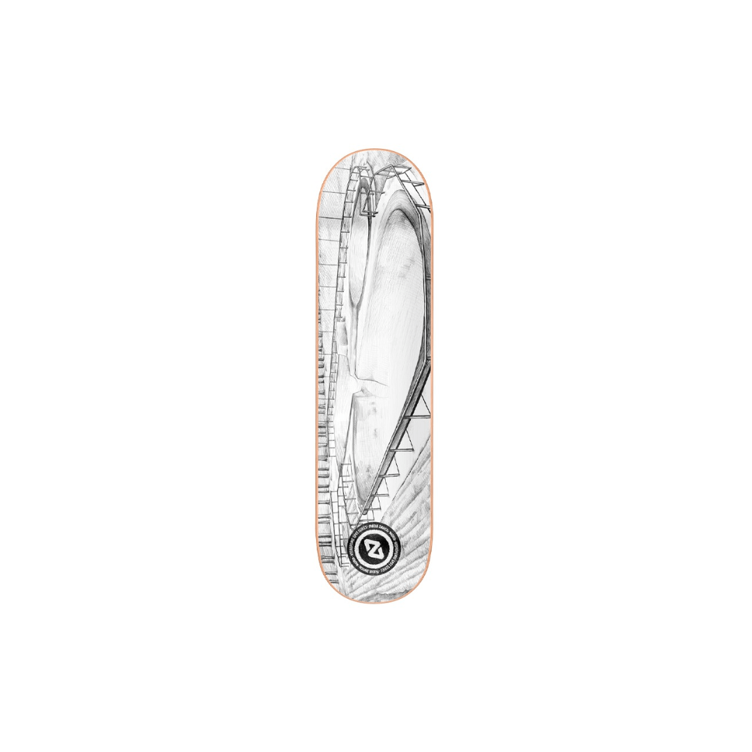 Hydroponic Spot Series Tavola Skateboard  8.125" - Parque Sindical