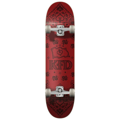 KFD Bandana Skateboard Completo Crimson