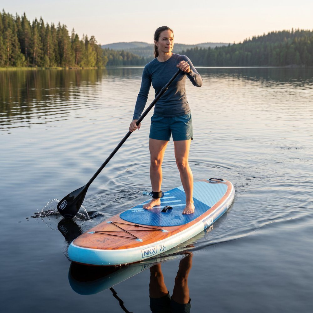 NKX Maverick Blue SUP gonfiabile 10.6' stand
