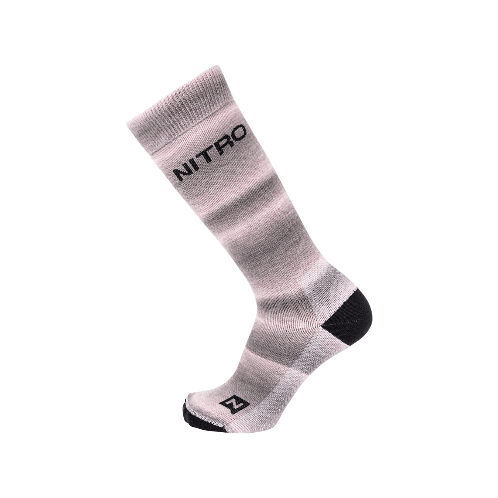 Nitro Cloud 5 Socks Rose Fade - Calzini Snowboard Donna