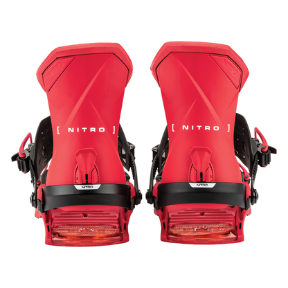 Nitro Team Vivid Red - Attacchi Snowboard Uomo coppia