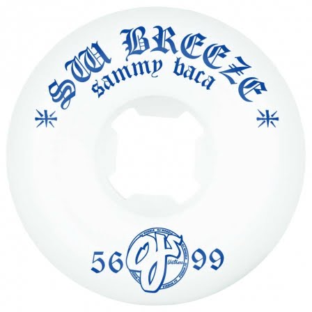OJ Wheels - Baca Vegas 2 Original EZ Edge 56mm Ruote Skateboardg