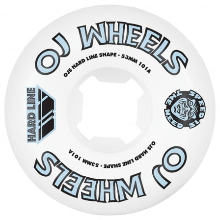 OJ Wheels - Team Line Original Hardline 53mm Ruote Skateboard
