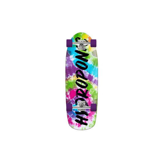 Hydroponic Rounded Complete Cruiser Skateboard  30" - Tie Dye