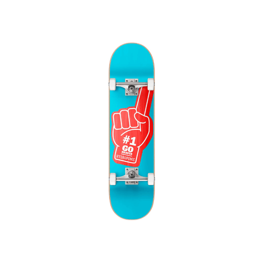 Hydroponic Hand Skateboard Completo  8" - Cyan