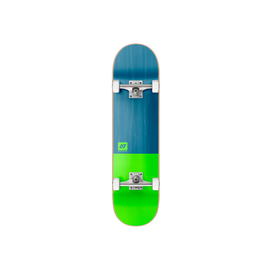 Hydroponic Clean Skateboard Completo  8.125" - Green-blue