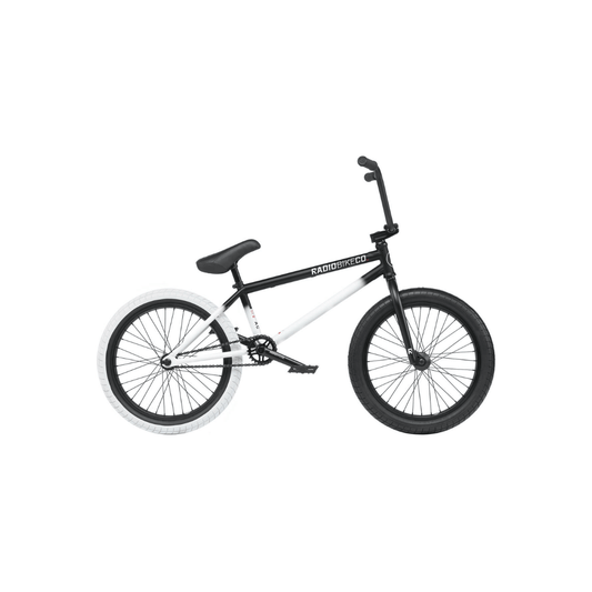 Radio Valac 20" 2022 BMX Freestyle  20.75" - Black/White Fade