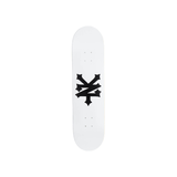 Zoo York Classic Crackerjack Skateboard-Deck, 8,375 Zoll, Weiß