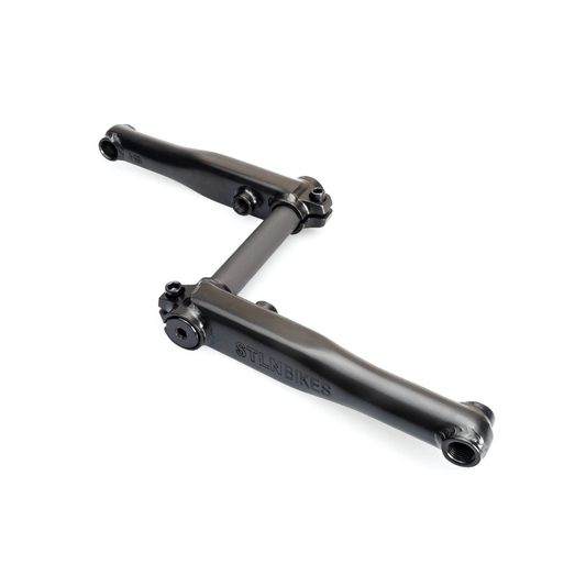 Stolen Mob V4 3-Piece 8-Spline BMX Crank  170mm - Nero