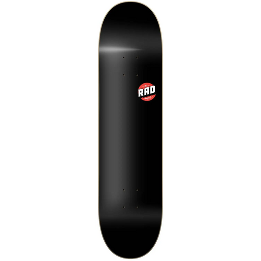 RAD Blank Logo Deck Skate Nero